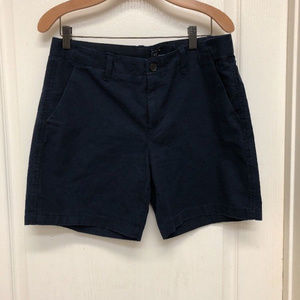 Gap Navy Blue Cotton Shorts-Size 8